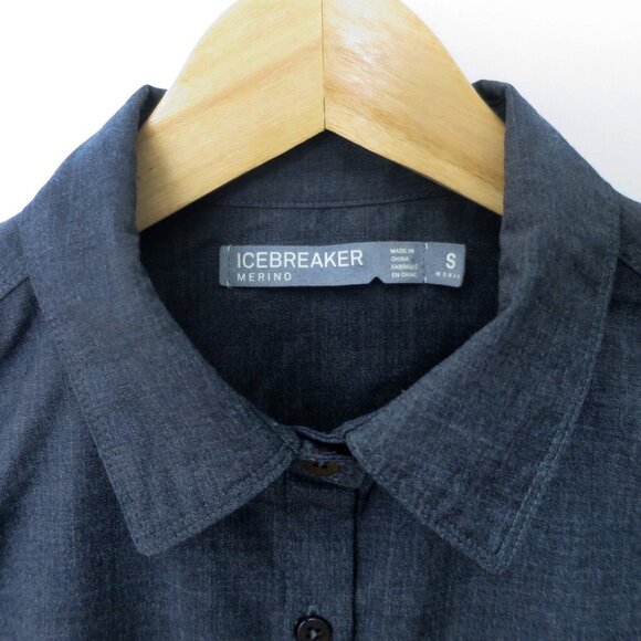 Icebreaker Merino Wool Destiny Dress Size S * Missing Belt - Picture 5 of 13
